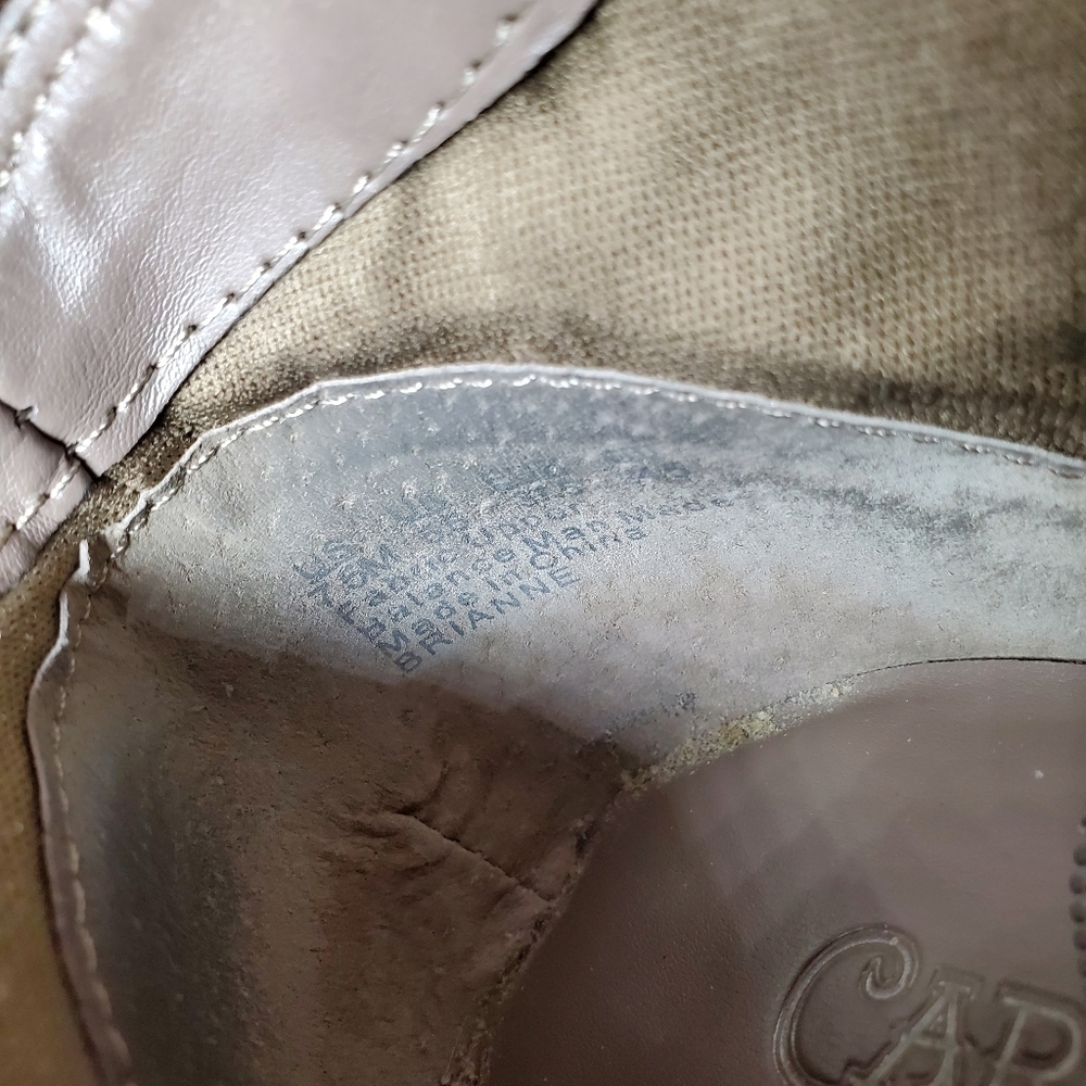 Carlos by Carlos Santana Brianne Tan Beige Ankle Boots Women's Size 7.5M - Picture 6 of 16